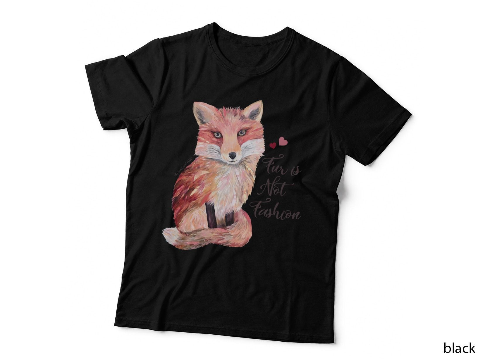 Fur Is Not Fashion Fox Friend T-Shirt