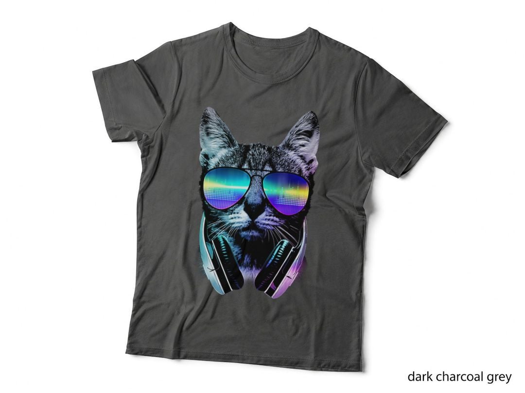 Music Lover Cat T-Shirt