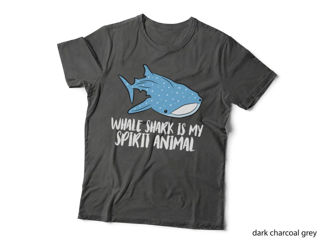 Whale Shark Spirit Animal T-Shirt, Cute Animal Print, Pet Lover Apparel