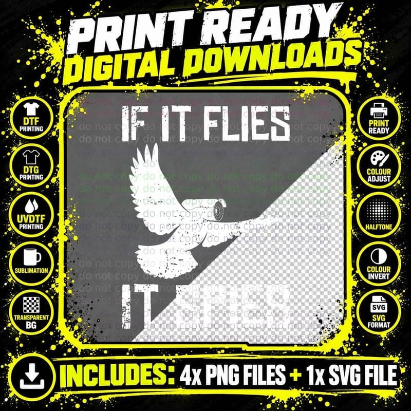 If It Flies It Spies Conspiracy Theory Birds Aren't Real Png SVG Digital Bundle
