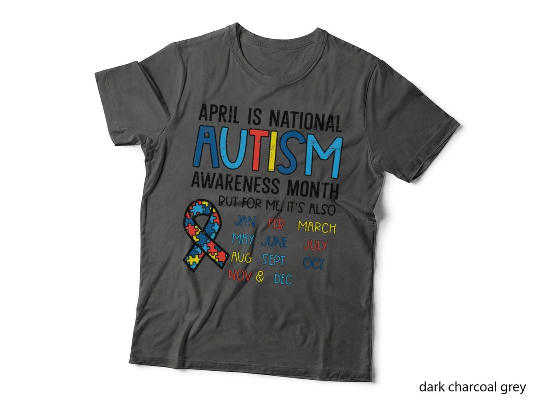April Autism Awareness Month Acceptance Men Women Boys Kids T-Shirt