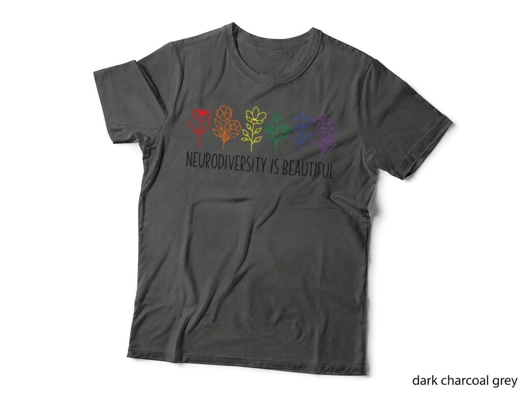 Autism Awareness Acceptance Neurodiversity Is Beautiful Kids T-Shirt