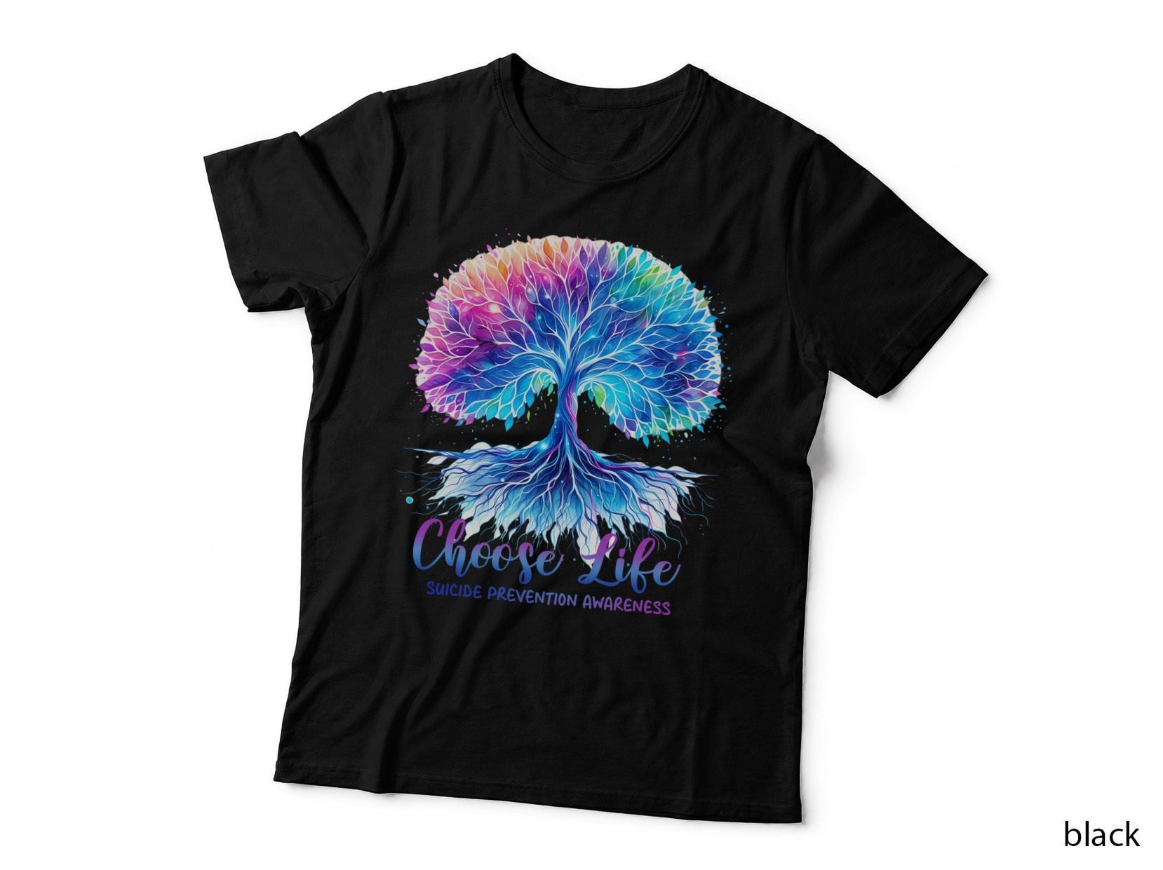 Choose Life Suicide Prevention Awareness Suicide Awareness T-Shirt
