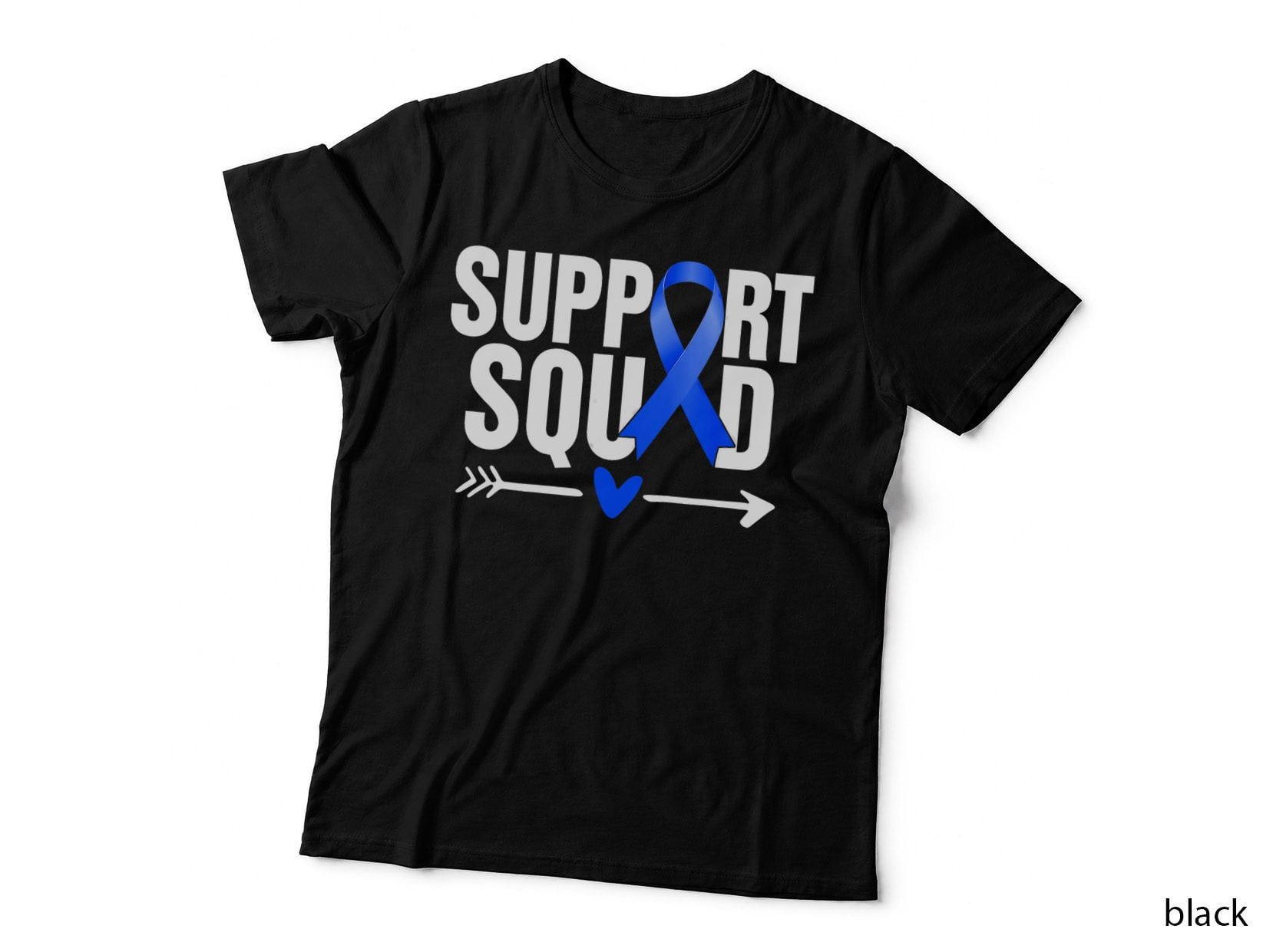 Colon Cancer Warrior Support Squad Colorectal Colon Cancer T-Shirt
