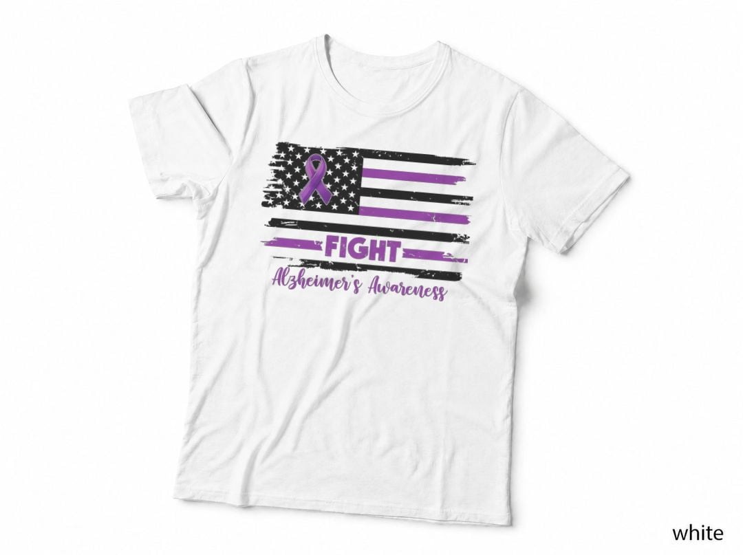 Fight Alzheimer's Awareness Alzheimers Awareness T-Shirt