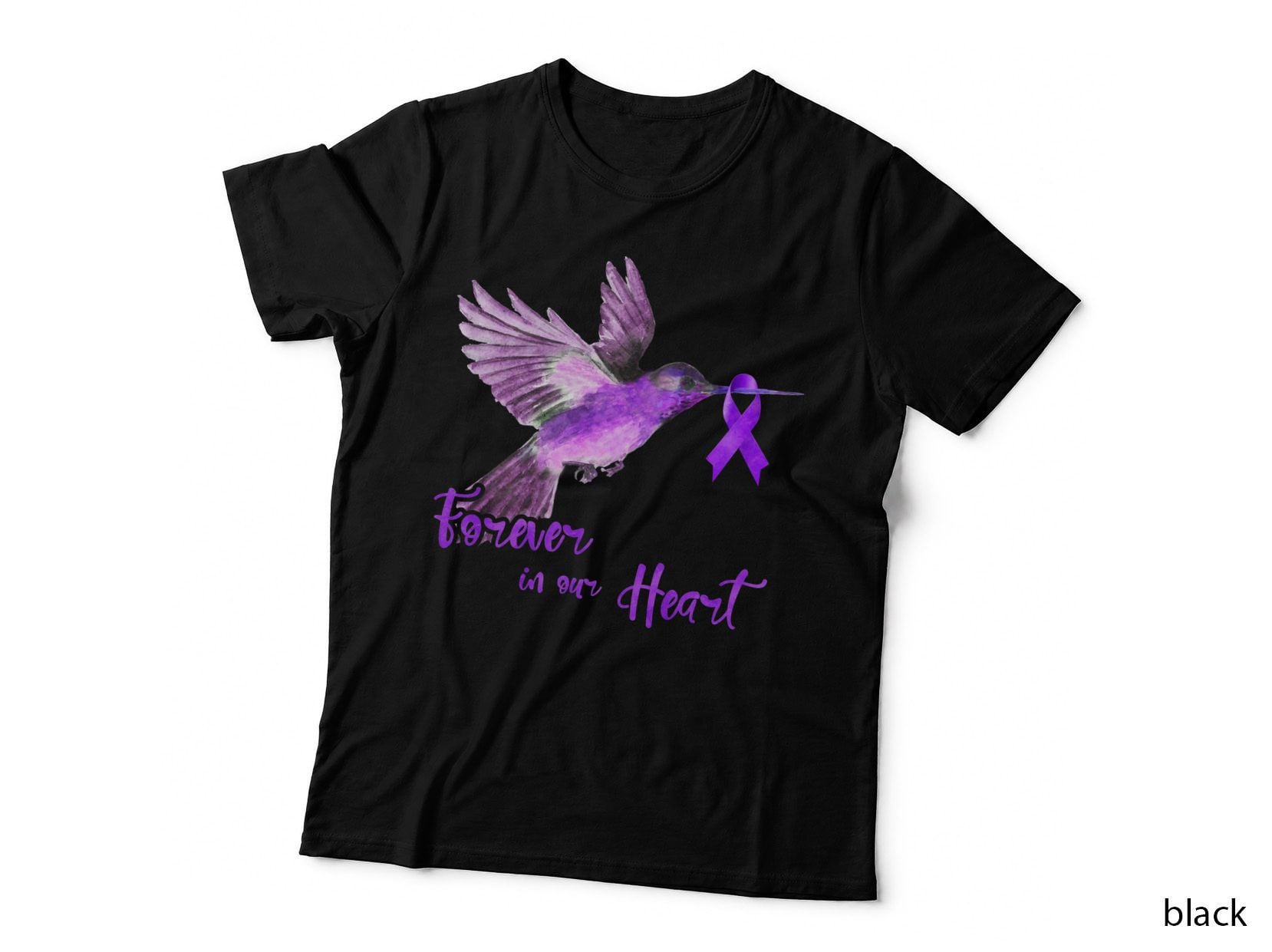 Forever in Our Heart Alzheimers Awareness T-Shirt