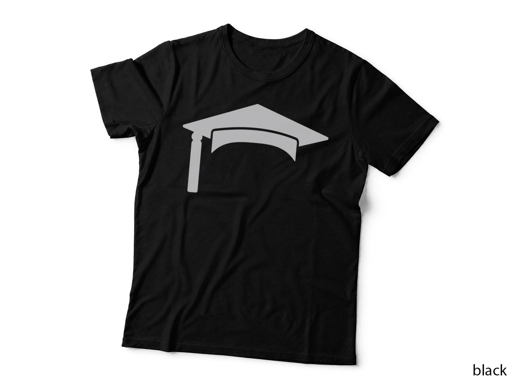 Grad Cap Diploma Ribbon Graduation T-Shirt, Senior Grad Graphic Tee