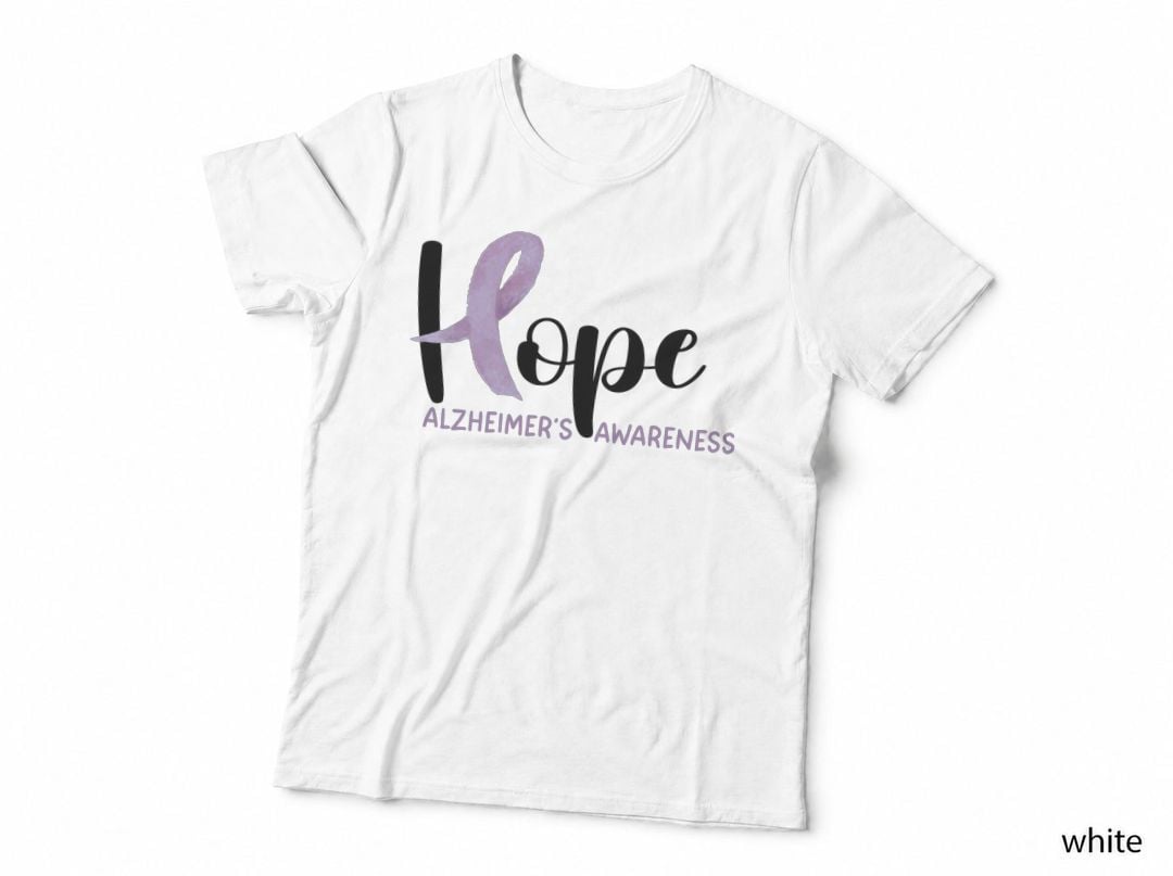 Hope Alzheimer's Awareness Alzheimers Awareness T-Shirt