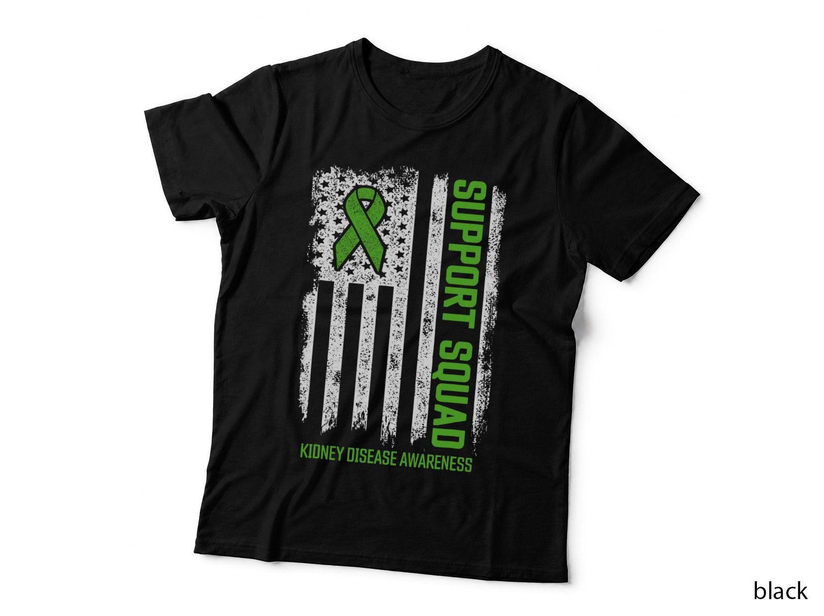 Kidney Disease Shirts Support Squad Kidney Disease Awareness T-Shirt