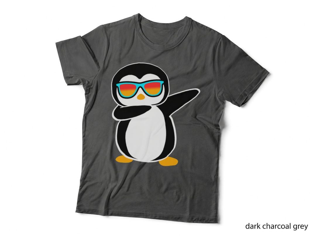 Dabbing Penguin Shirt, Cute Animal Birthday Party Gift T-Shirt