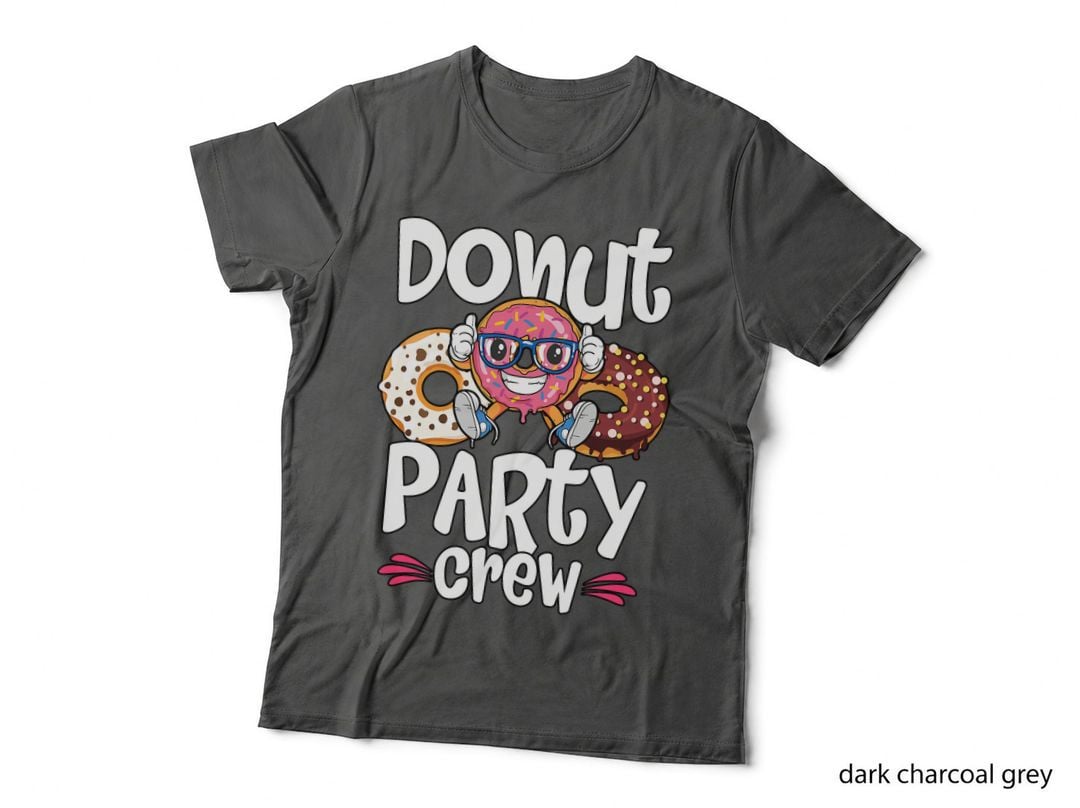 Donut Party Crew Birthday Sprinkles Donuts T-Shirt