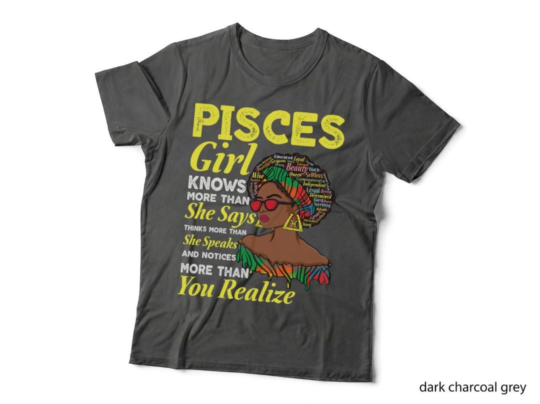 February March Birthday Astrology Zodiac Sign Pisces Queen T-Shirt