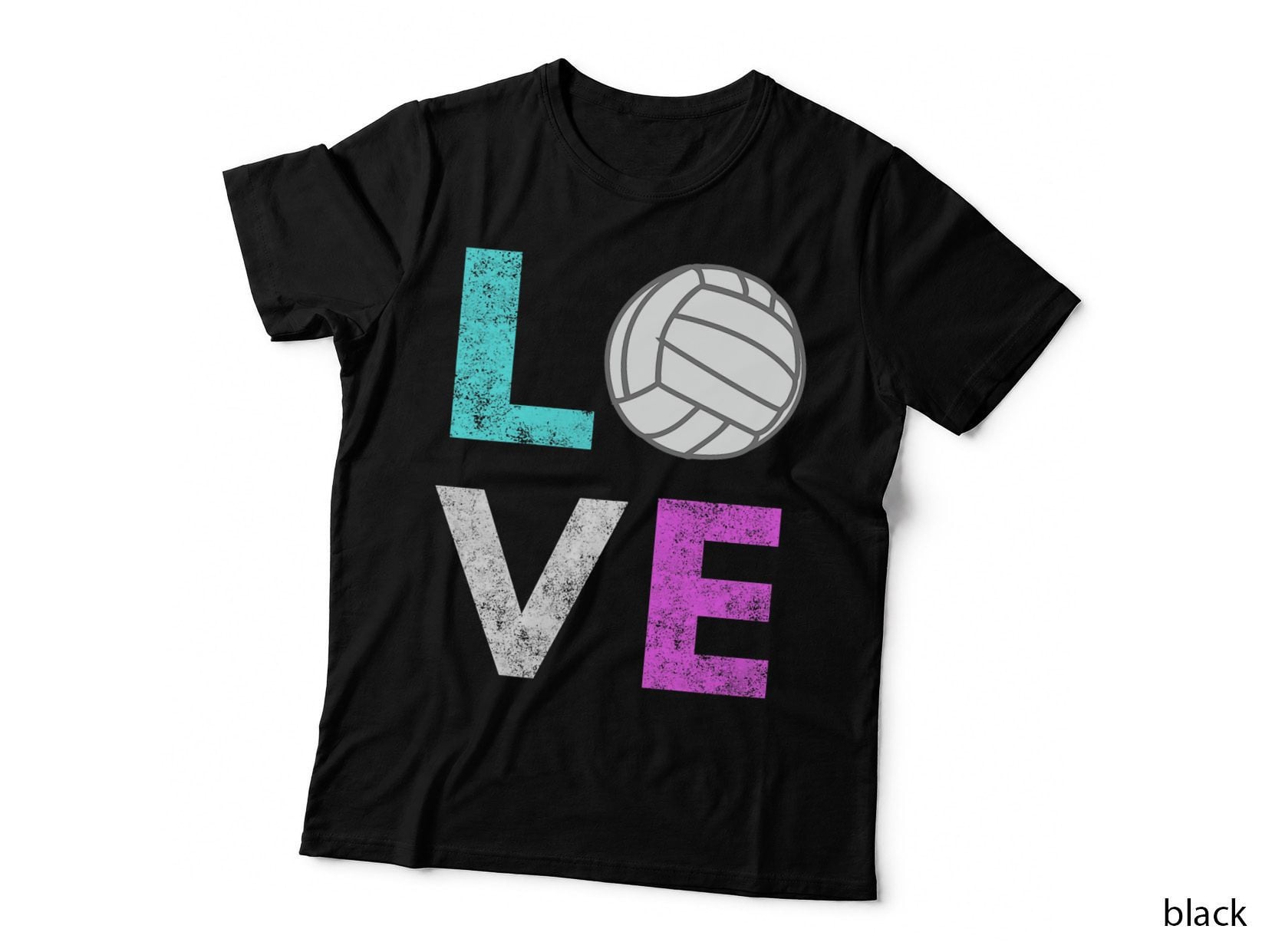 Girls Love Volleyball Best Fun Birthday Gift, Volleyball for Women T-Shirt
