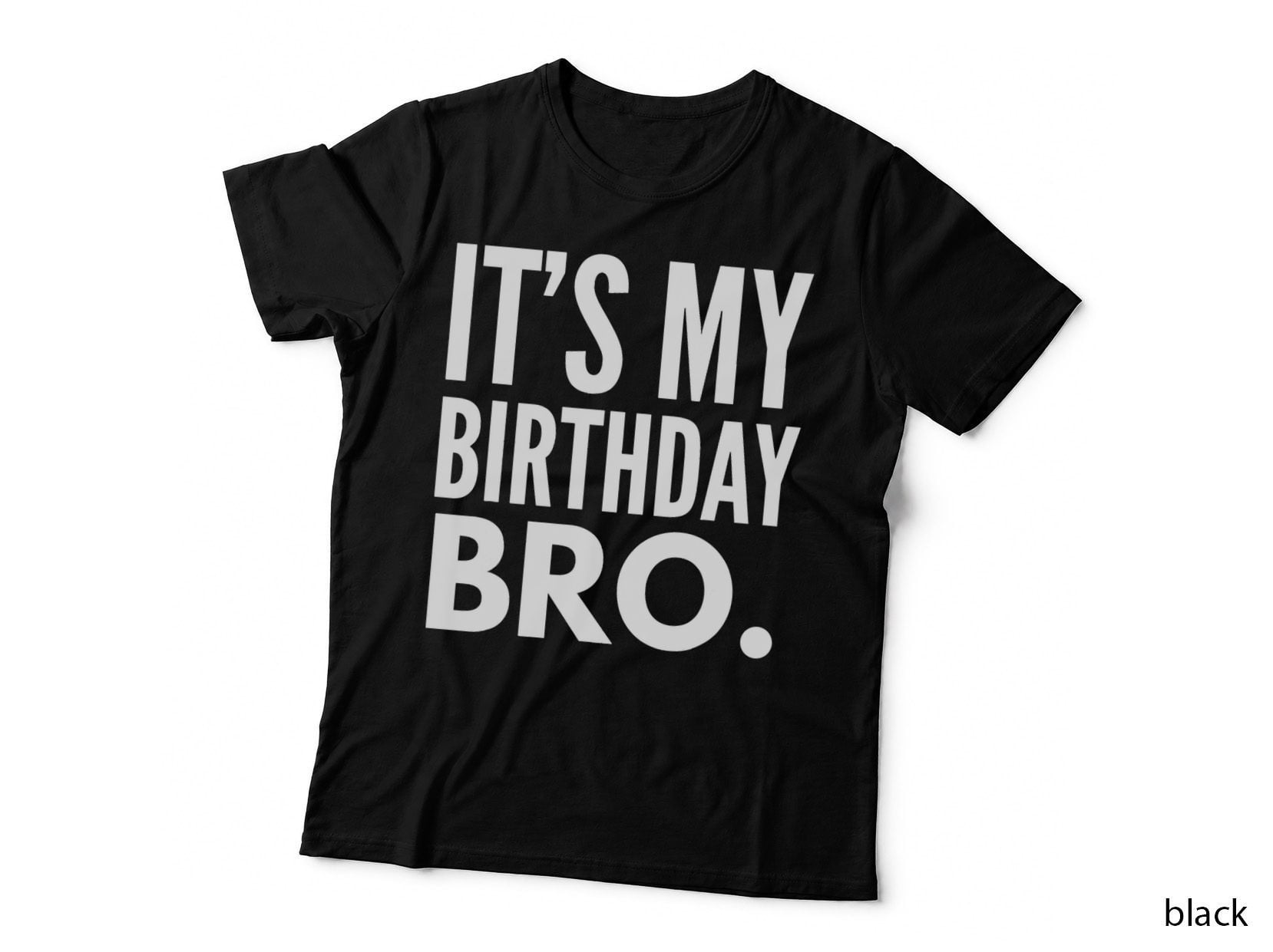 It's My Birthday Bro Birthday Party for Boy Youth Teen T-Shirt