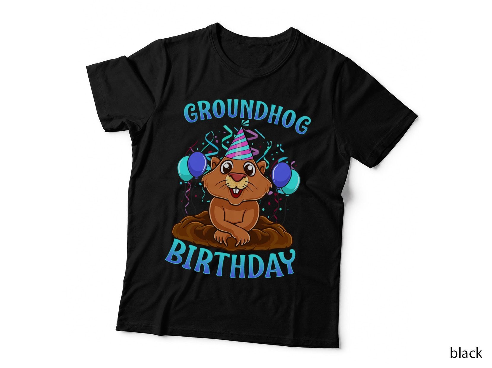 Kids Groundhog Birthday Shirt I Was Born on Groundhog Day T-Shirt