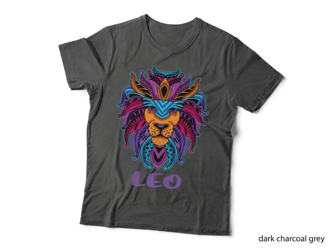 Leo Lion Zodiac Symbol Horoscope Astrology Birthday Gift T-Shirt