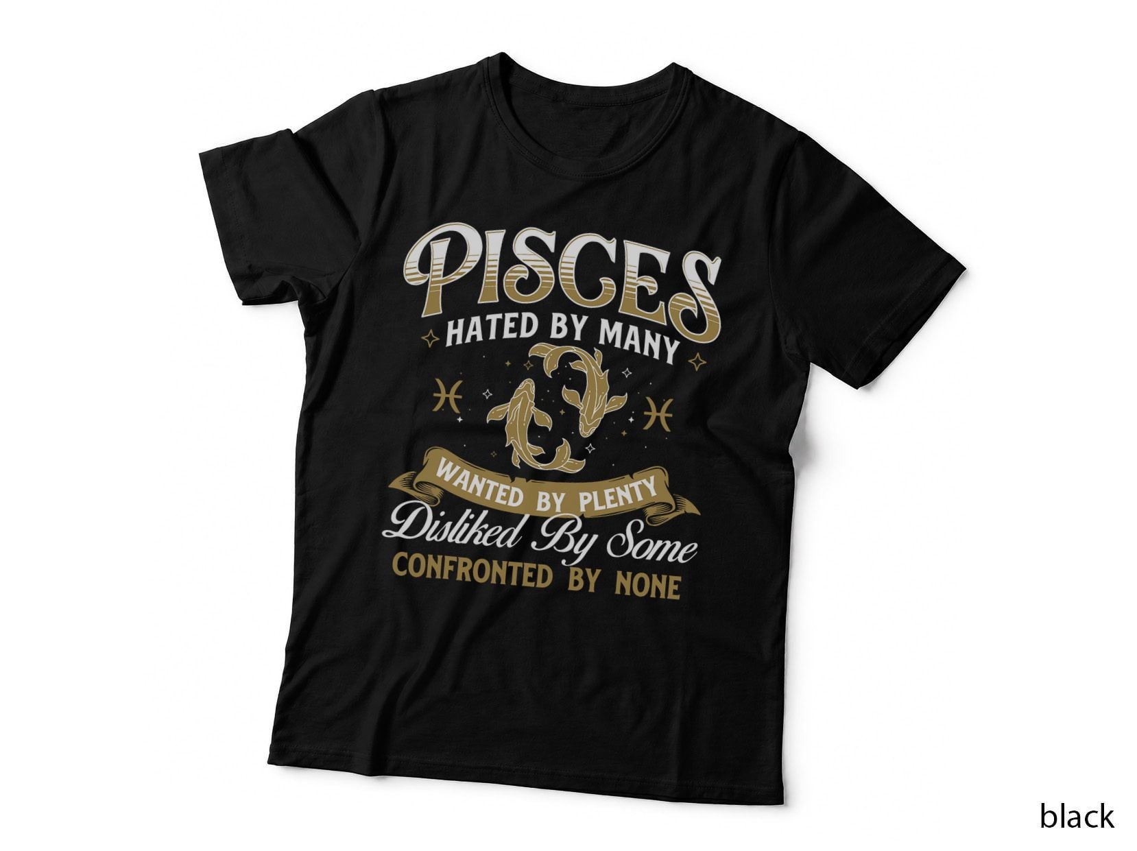 Pisces Astrology Symbol Zodiac Sign Horoscope Birthday T-Shirt