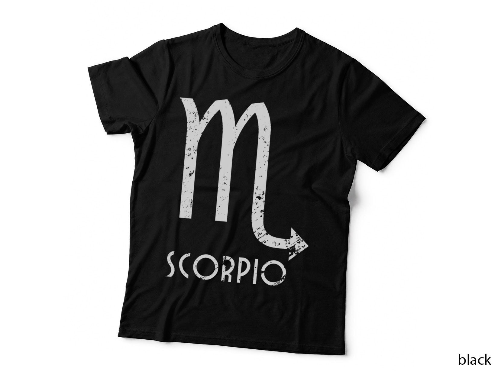 Scorpio Zodiac Sign T-Shirt, Astrology Style, October November Birthday Gift