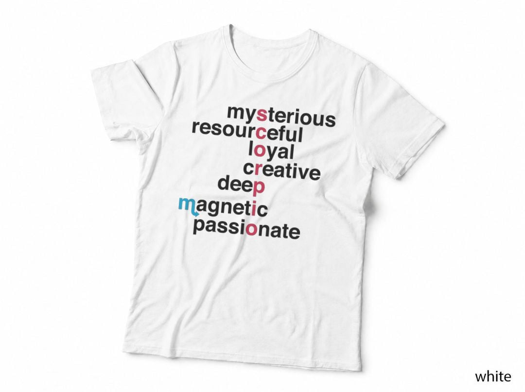 Scorpio Zodiac Star Sign Personality Traits Birthday Scorpio T-Shirt