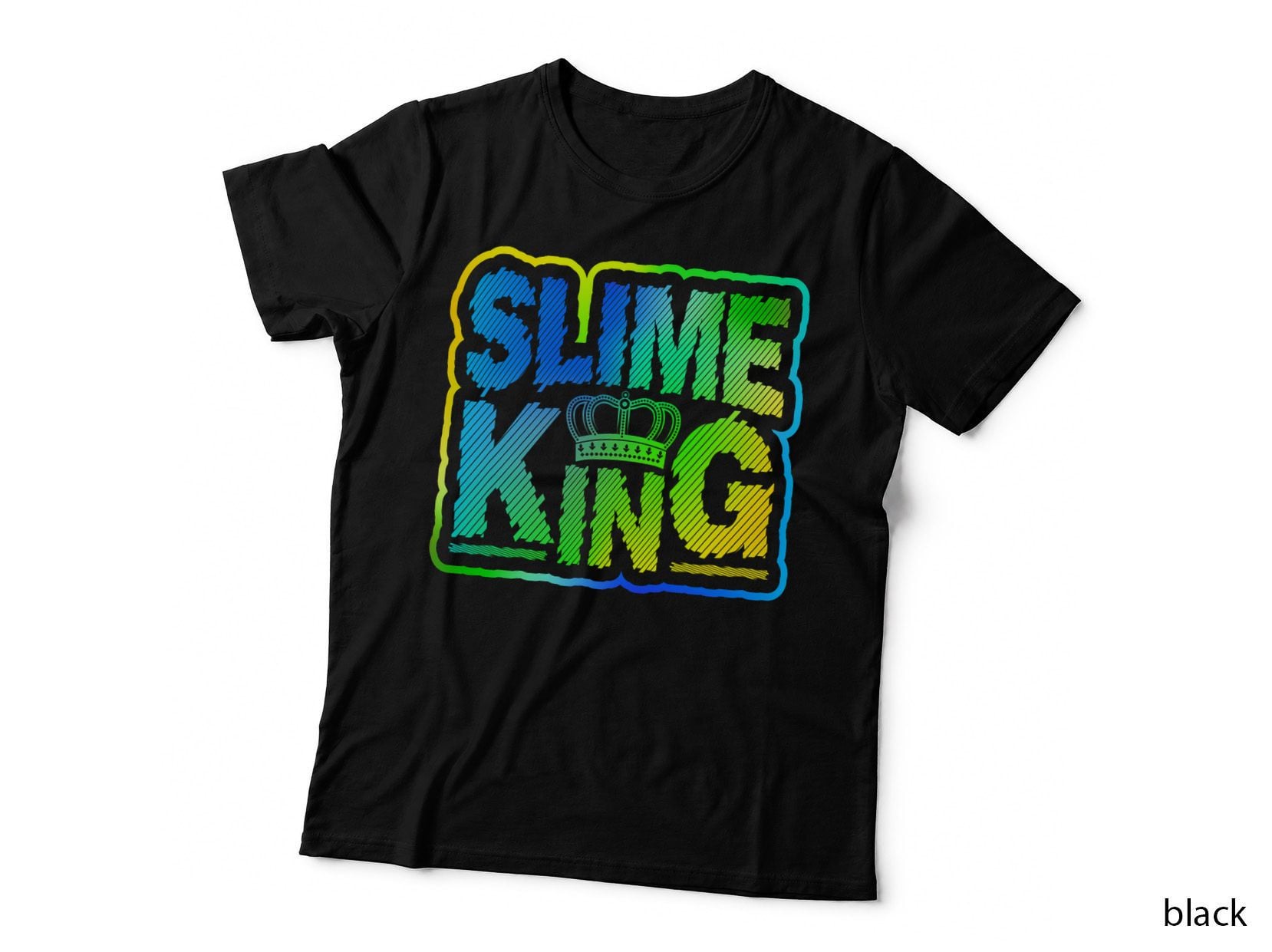 Slime King T-Shirt, Boys Birthday Supplies, DIY Party Gift Kit
