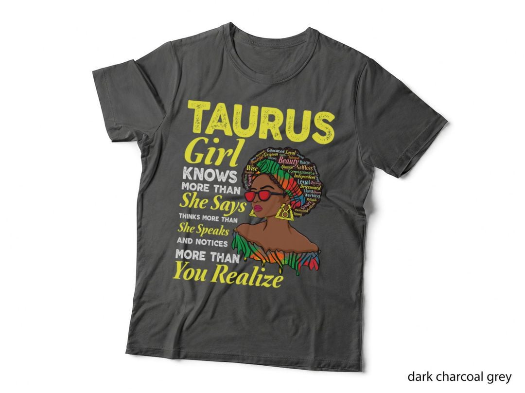 Taurus Queen April or May Birthday Zodiac Sign Taurus T-Shirt