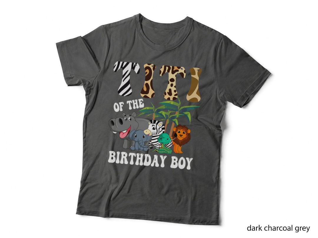 Titi of the Birthday Boy Zoo Birthday Safari Celebration T-Shirt