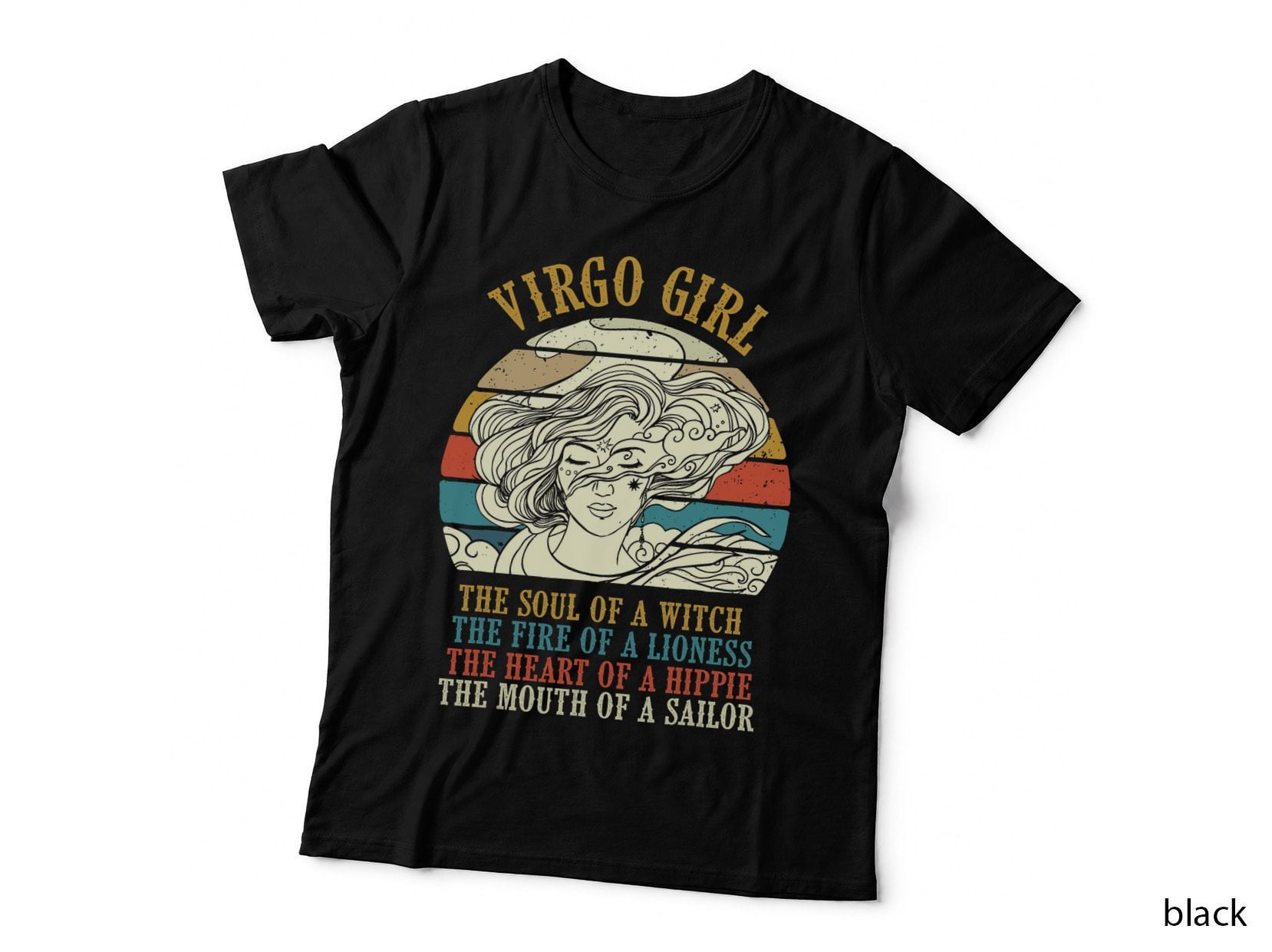 Virgo Girl - Birthday Zodiac Sign Astrology Horoscope T-Shirt