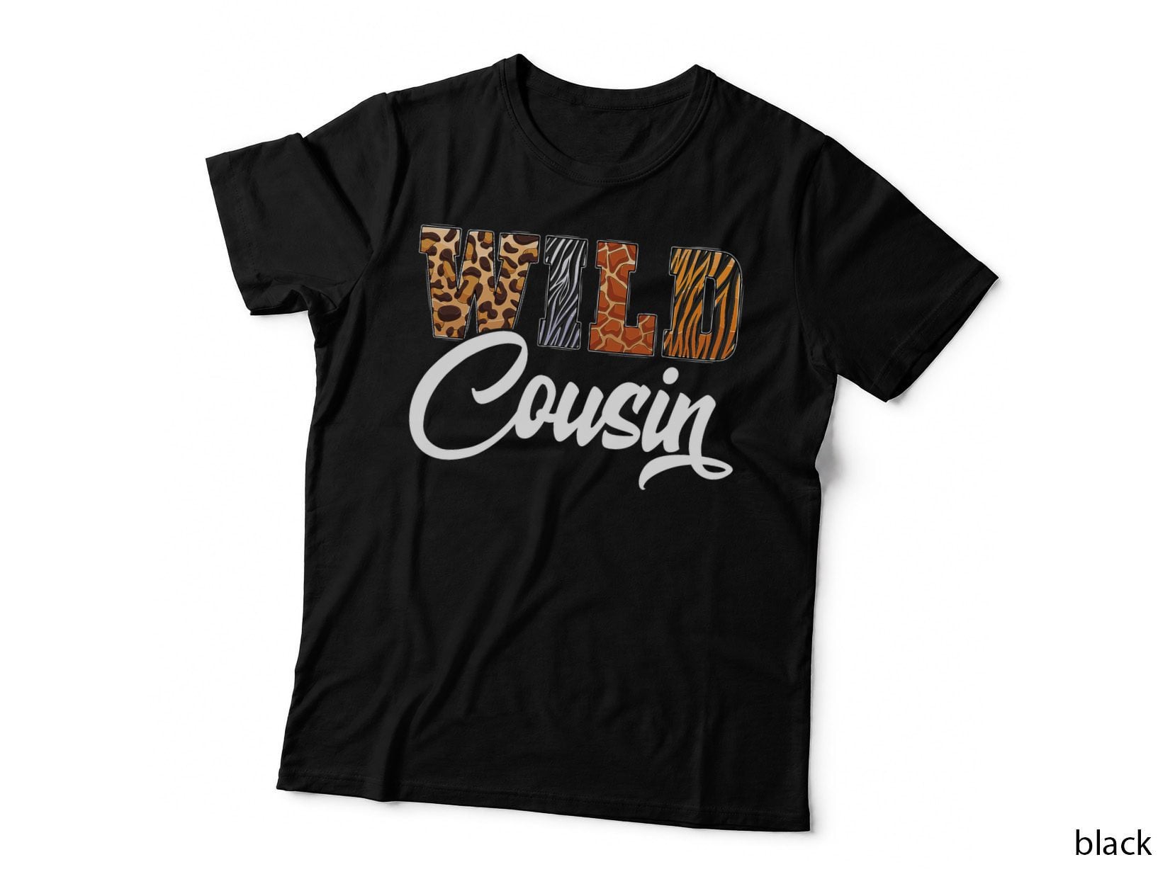 Wild Cousin Zoo Born Wild Birthday Safari Jungle T-Shirt