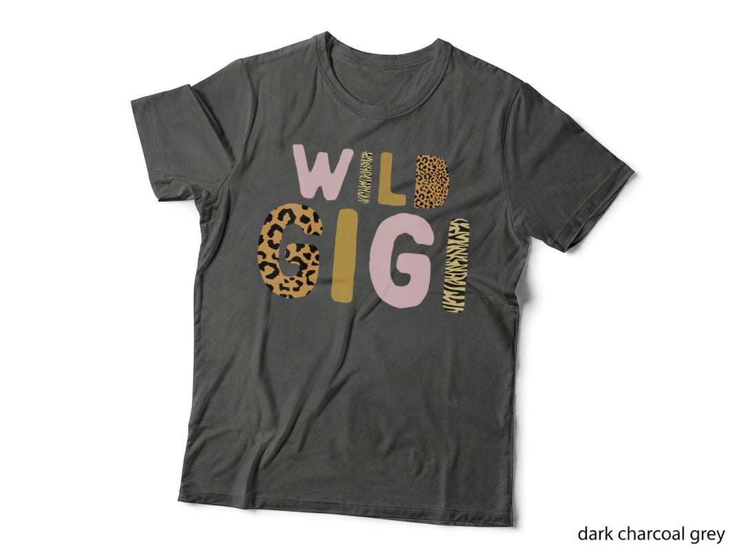 Wild One Gigi Two Wild Birthday Outfit Zoo Birthday Animal T-Shirt