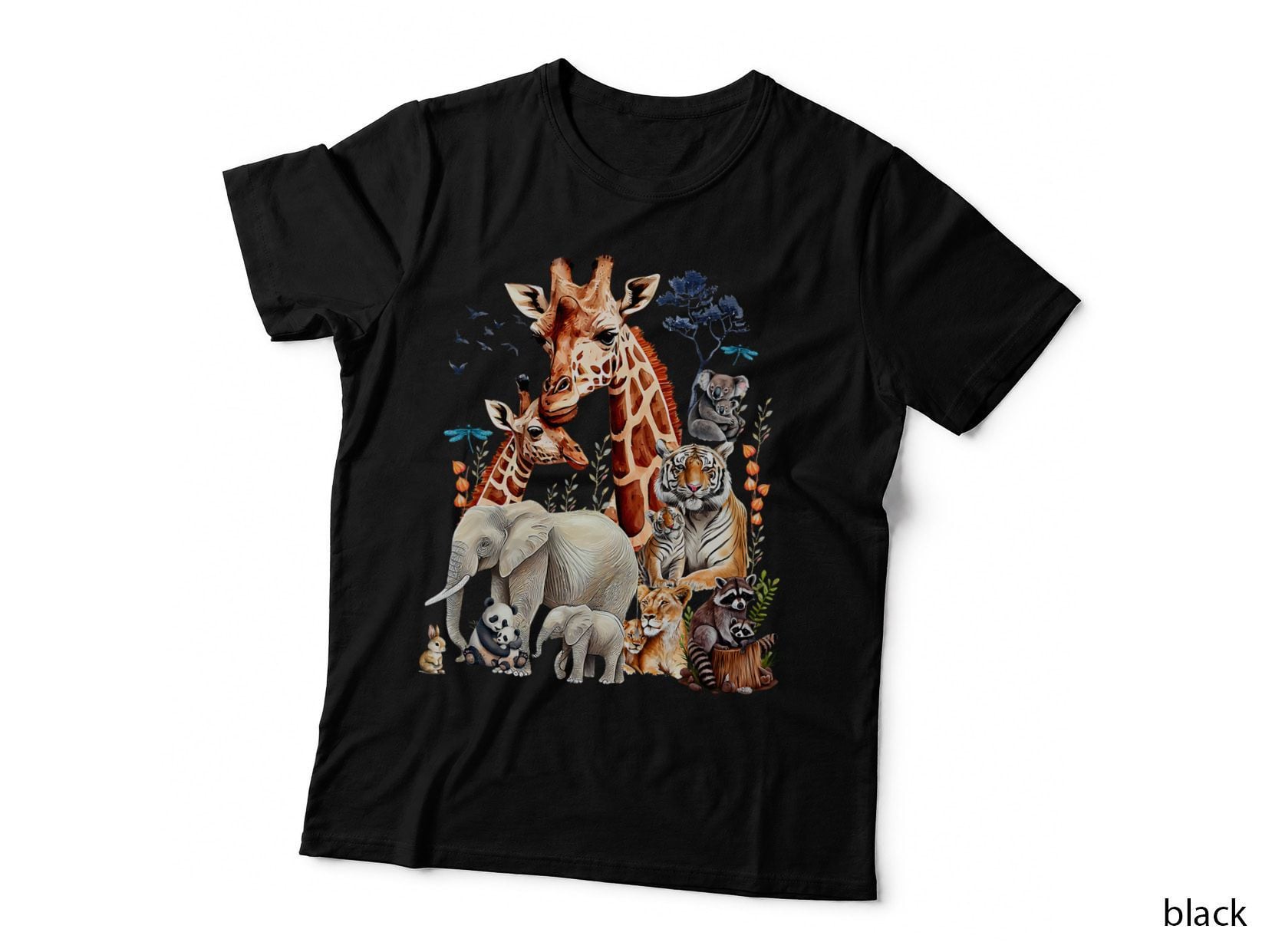 Zoo Animals Wildlife Birthday Party Animal Safari Jungle T-Shirt