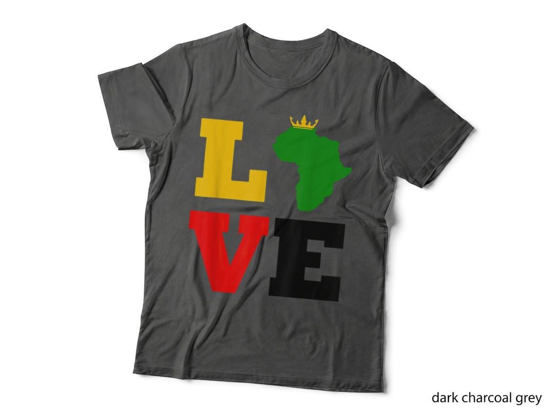 Africa Love Black History Month T-Shirt