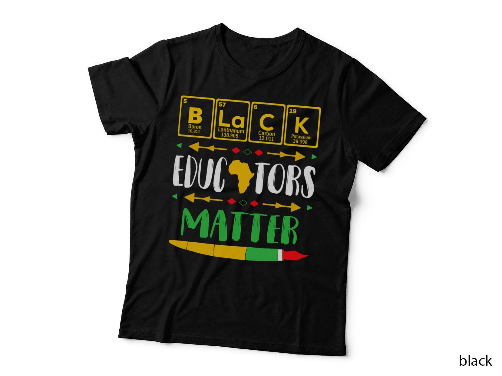 Black Educators Are Important - Black History Mnontn Pullover Hoodie T-Shirt