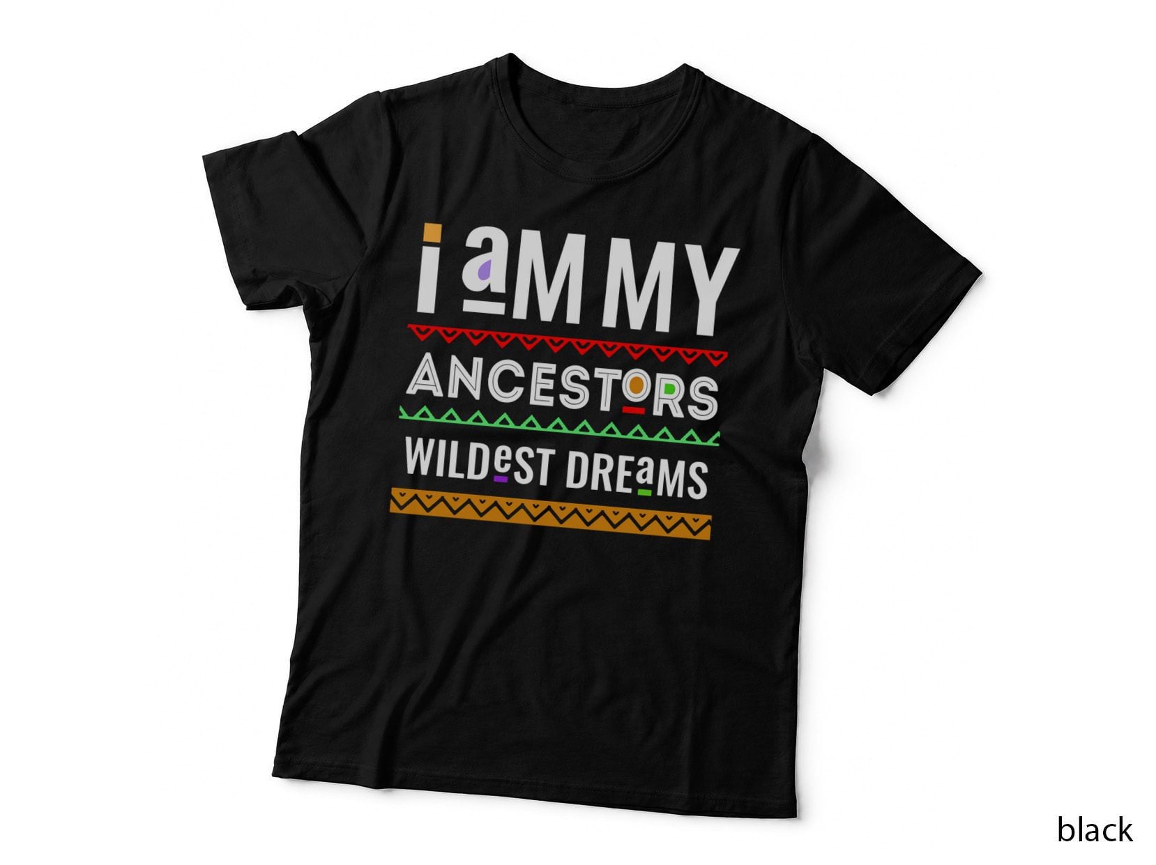 Black History Ancestors Wildest Dreams Melanin Hoodie Pullover Hoodie T-Shirt