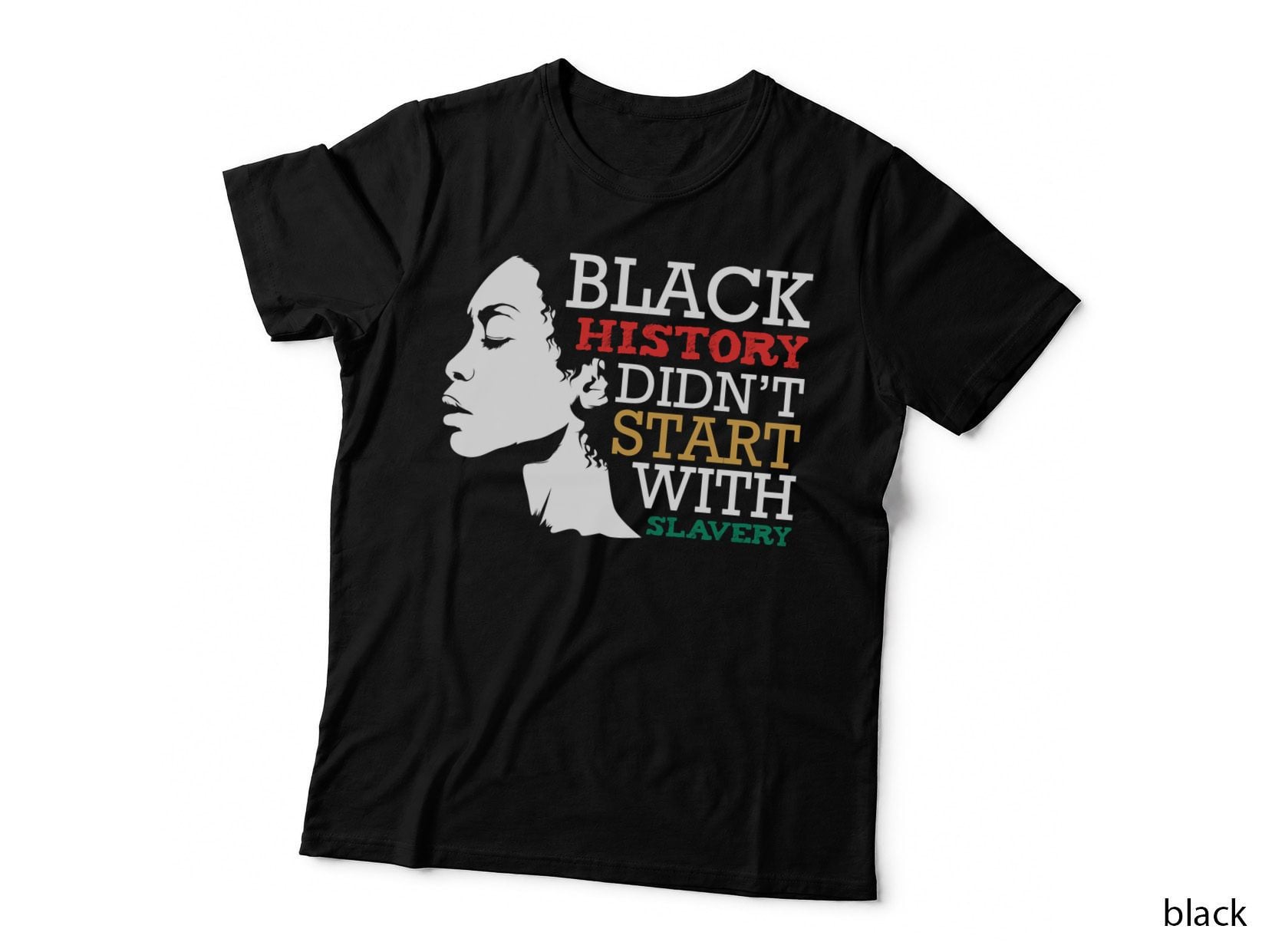 Black History Didn't Start with Slavery Dashiki African Love Pullover Hoodie