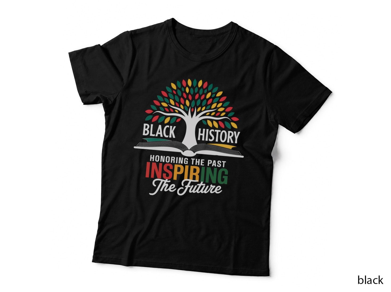 Black History Honoring the Past Inspiring the Future Black History Month T-Shirt