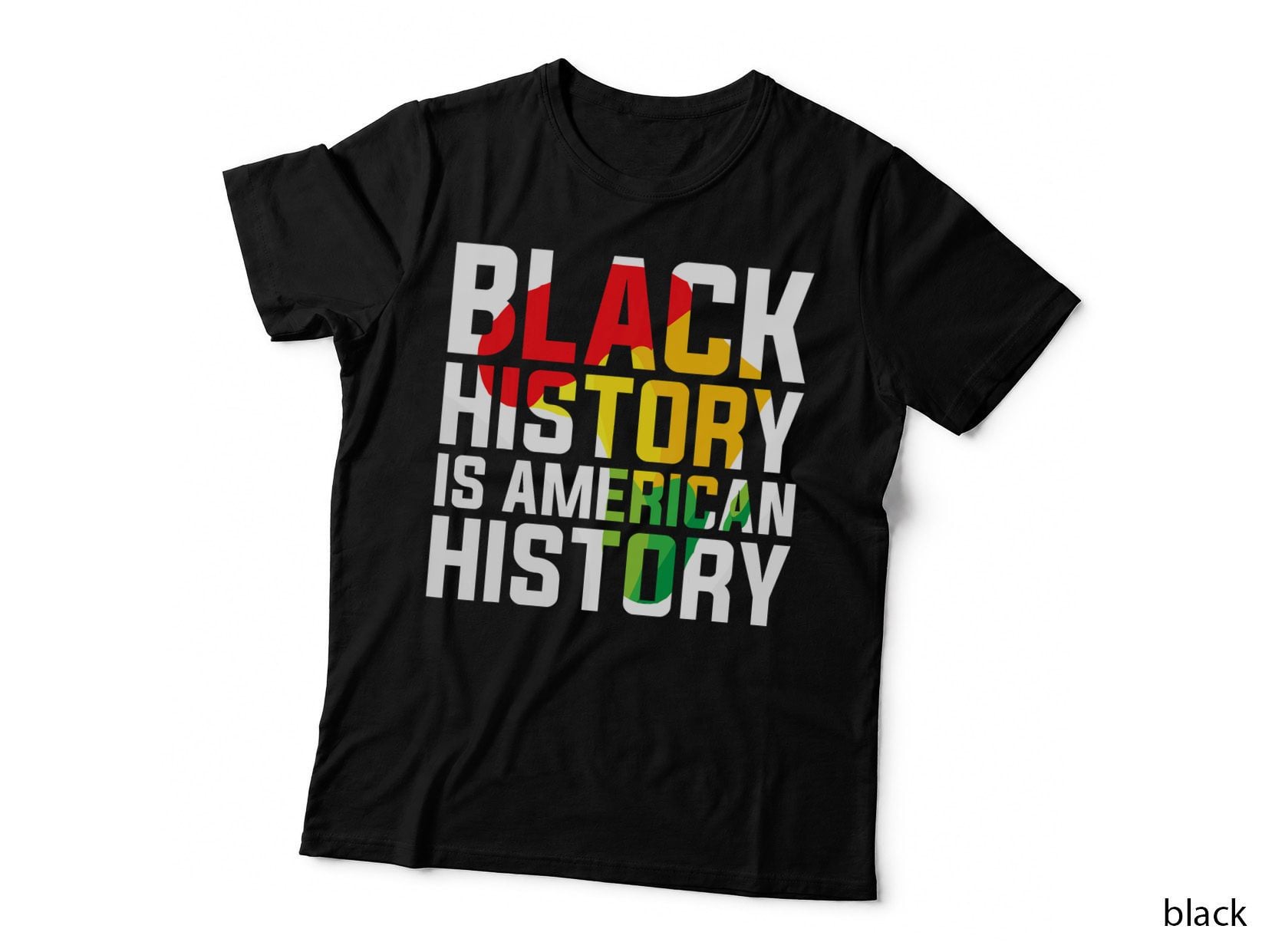 Black History Is American History Black History Month 1 T-Shirt