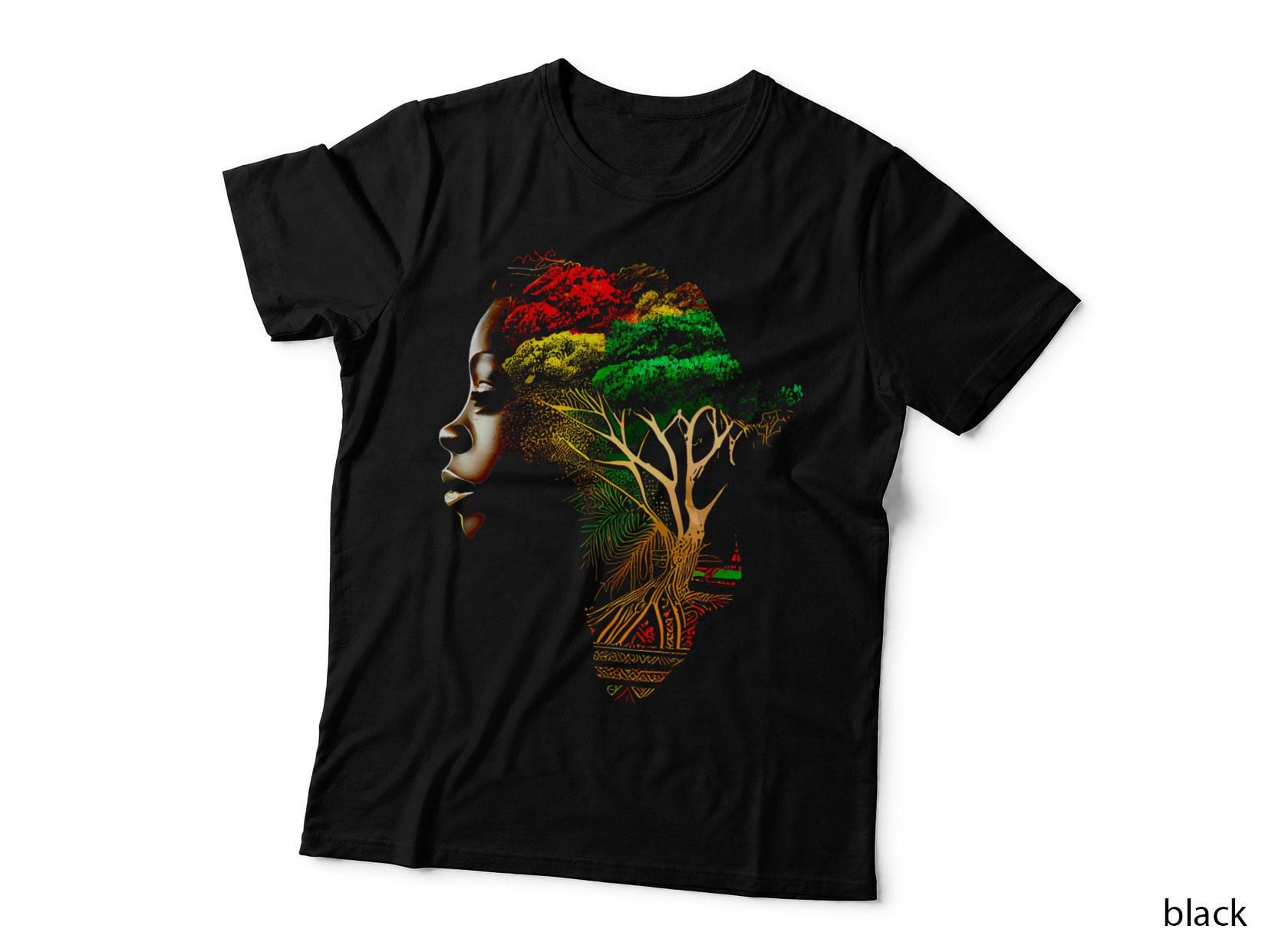 Black History Month - African American Ancestors' Roots T-Shirt