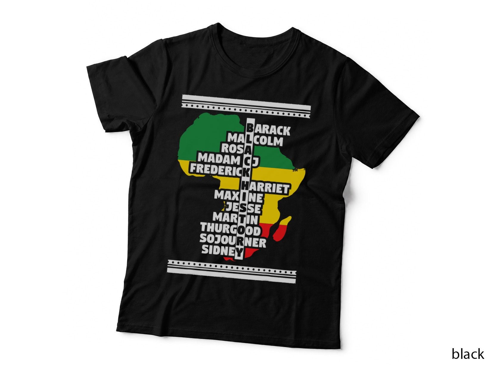 Black History Month Legends African American Idols T-Shirt