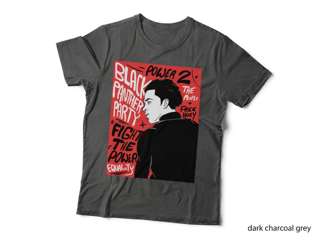 Black History Month Panther Power Pop Art, Afrocentric T-Shirt