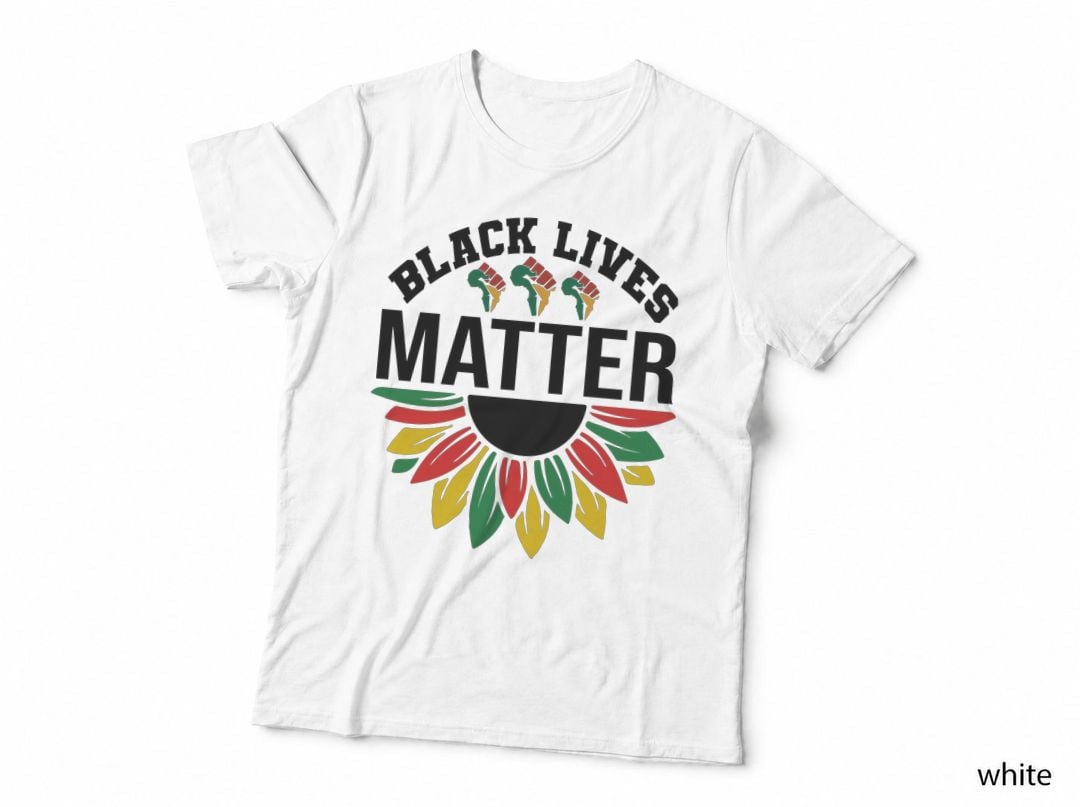 Black Lives Matter Black History Month T-Shirt, Black Lives Matter Fist Unity