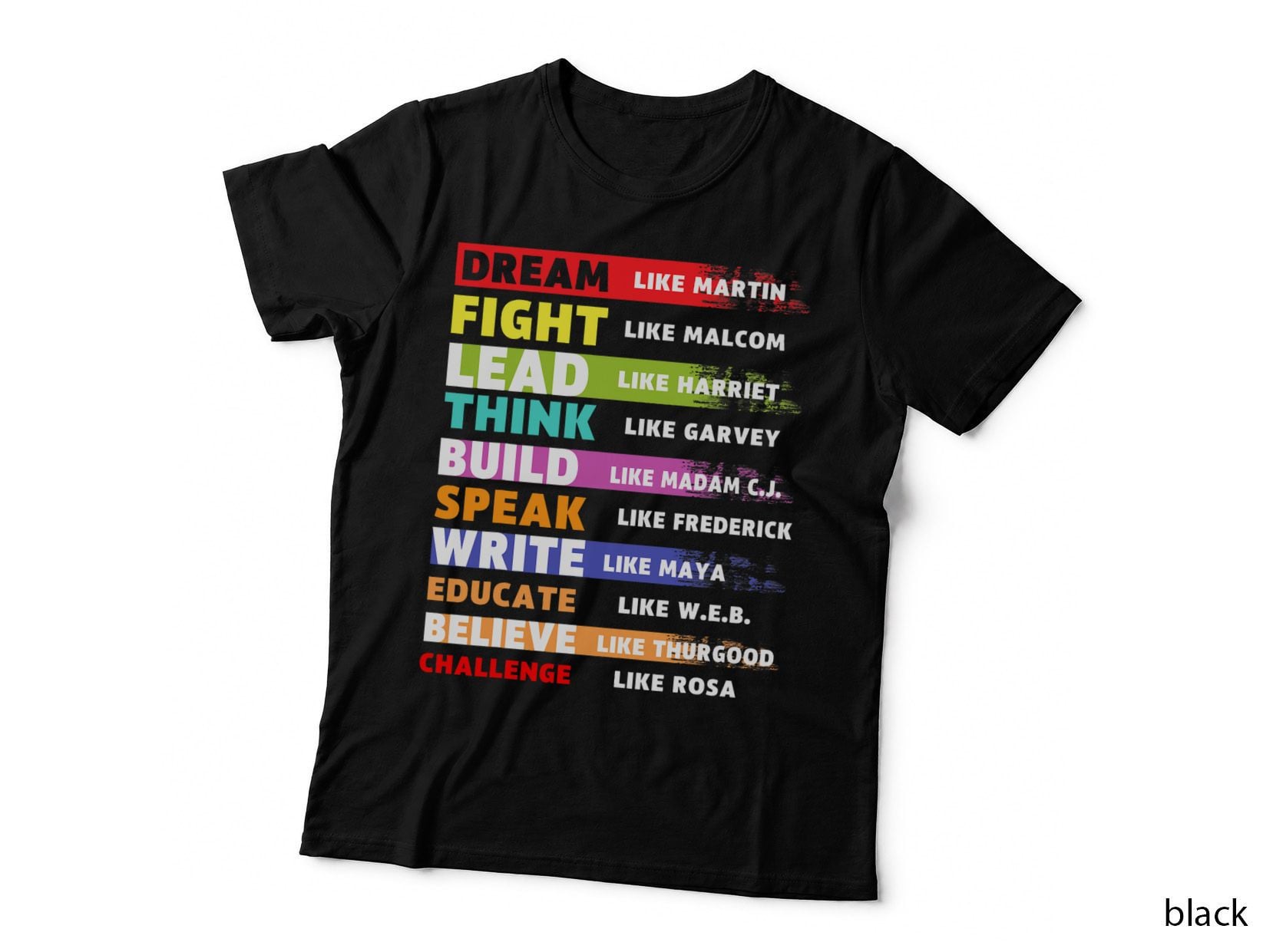 Black Lives Matters - Black Leaders Black History Month T-Shirt