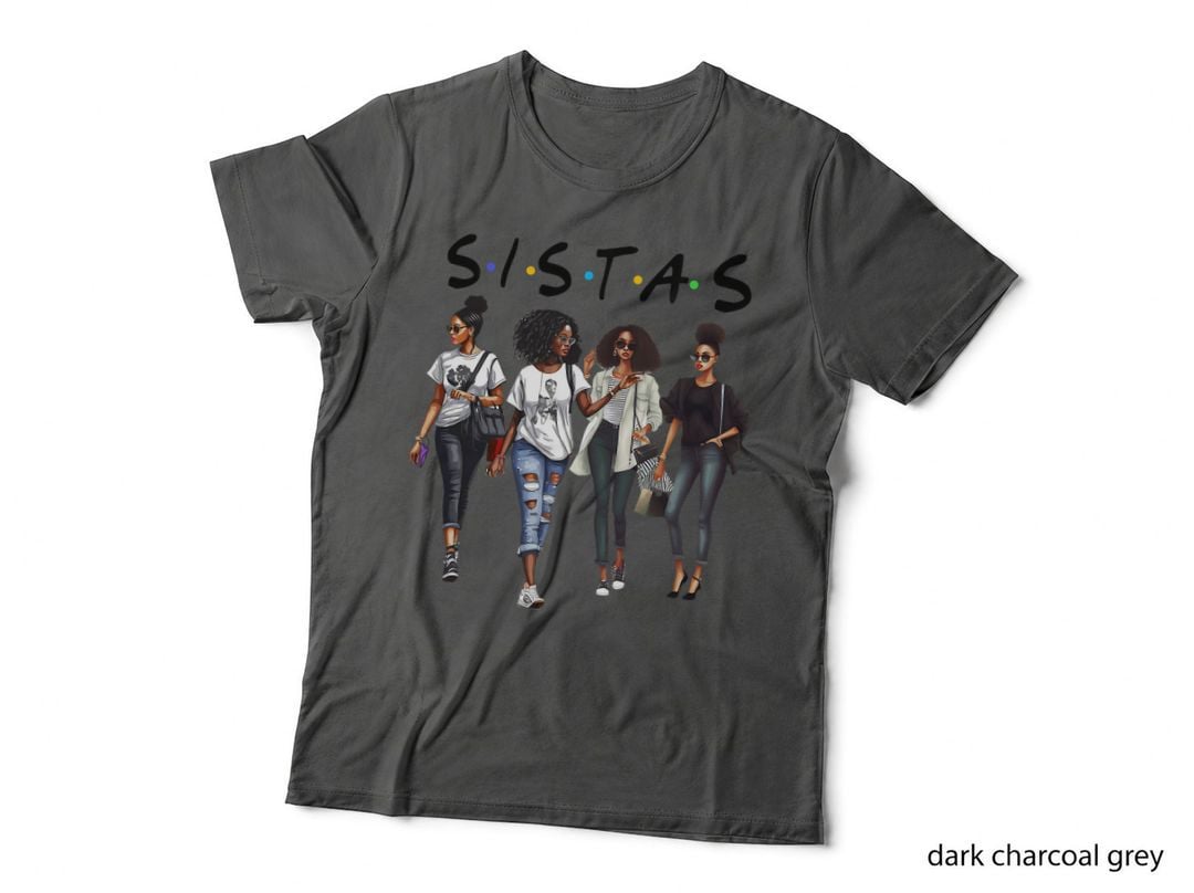 Black Melanin Queen Curly Natural Afro Girl African American T-Shirt
