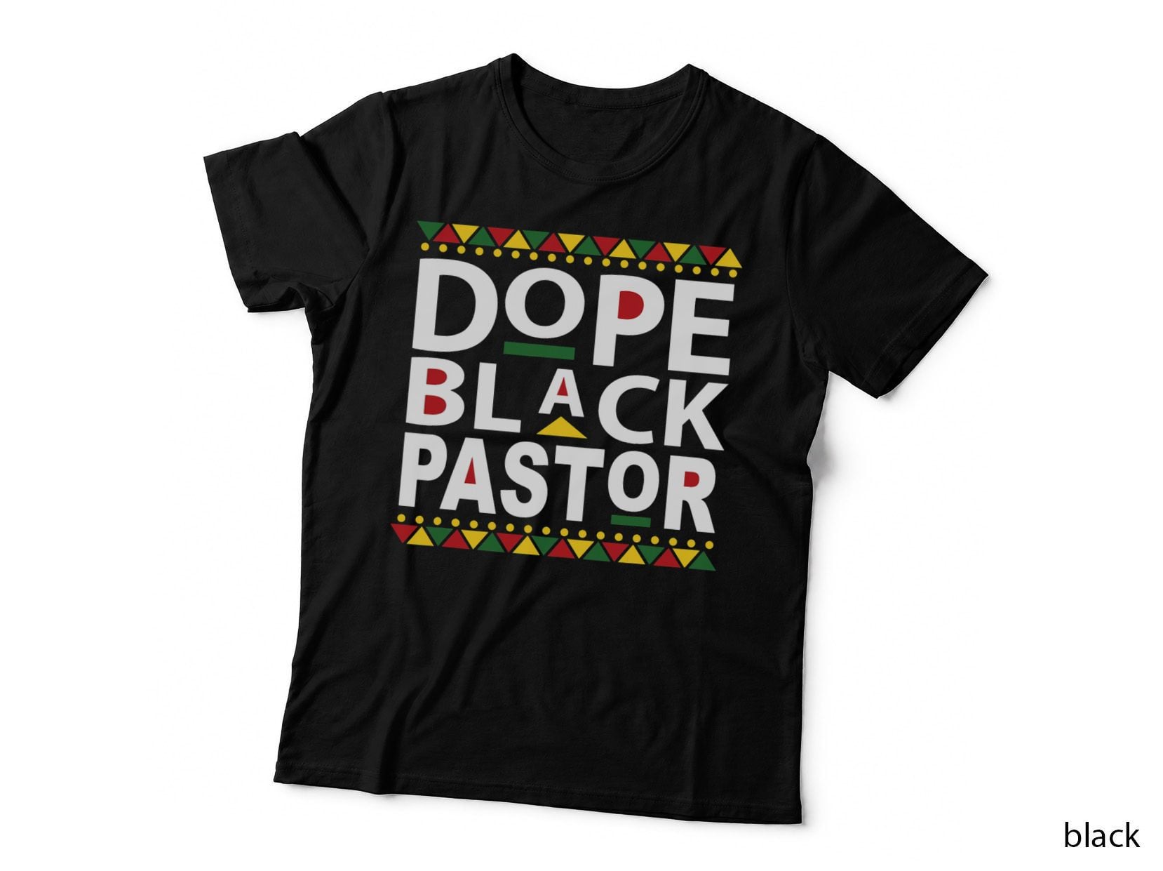 Black Pastor Preacher Minister Black History Month Gift T-Shirt