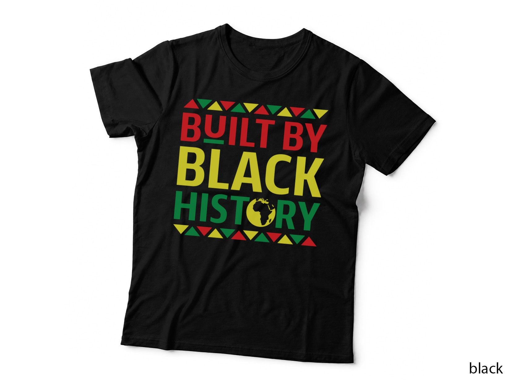 Built by Black History Pullover Hoodie T-Shirt