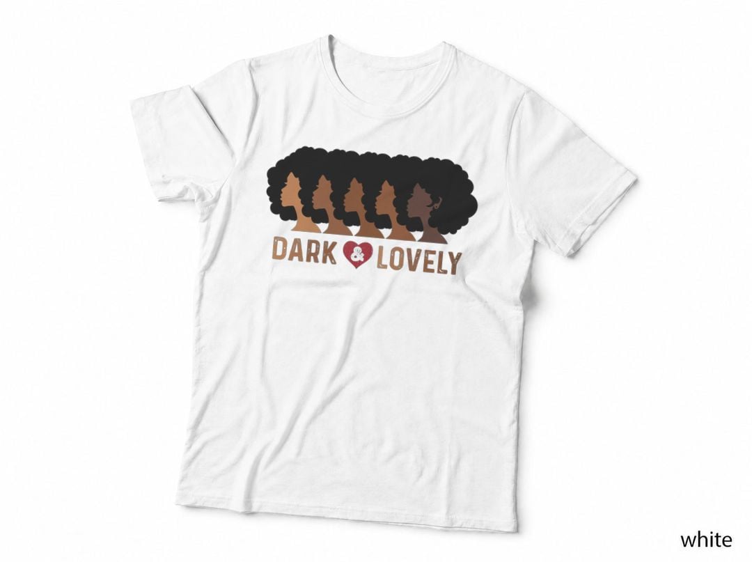Dark and Lovely Melanin Black History Month African American T-Shirt