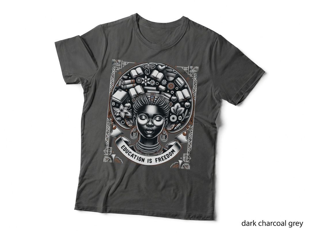 Education Is Freedom Black History Month T-Shirt