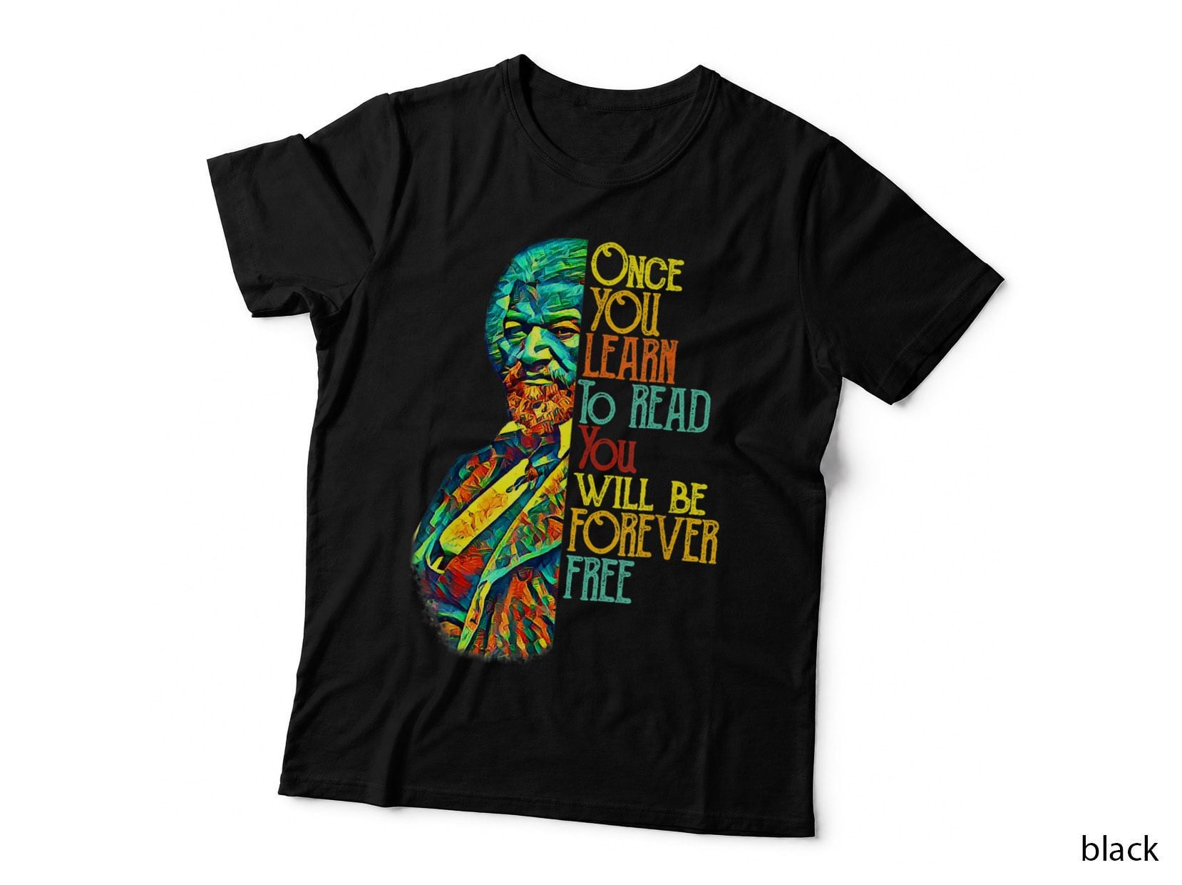 Frederick Douglass Black Leader Quote Black History Month T-Shirt