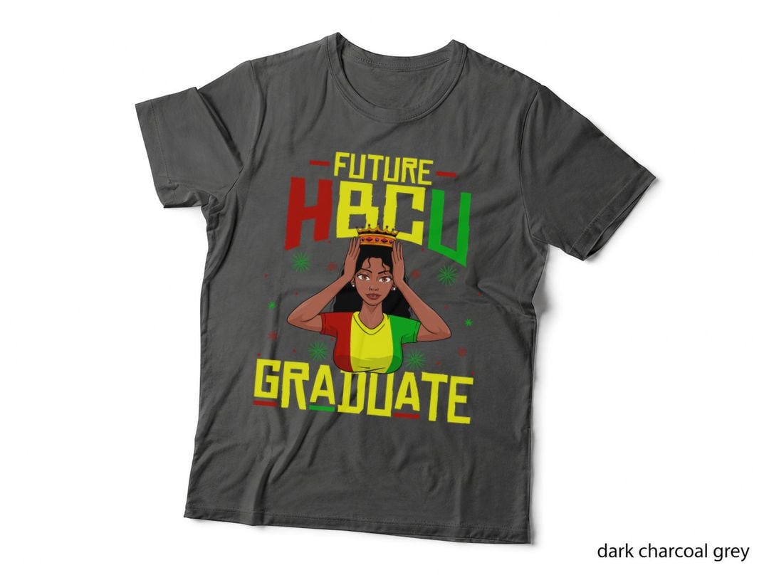 Future Hbcu Grad History Black College Women Queen Melanin T-Shirt