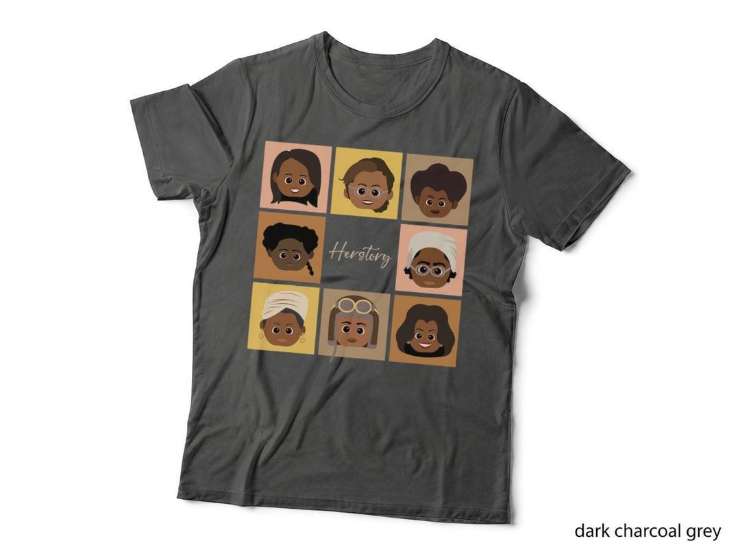 Herstory Women Makers African Roots Black History Month T-Shirt