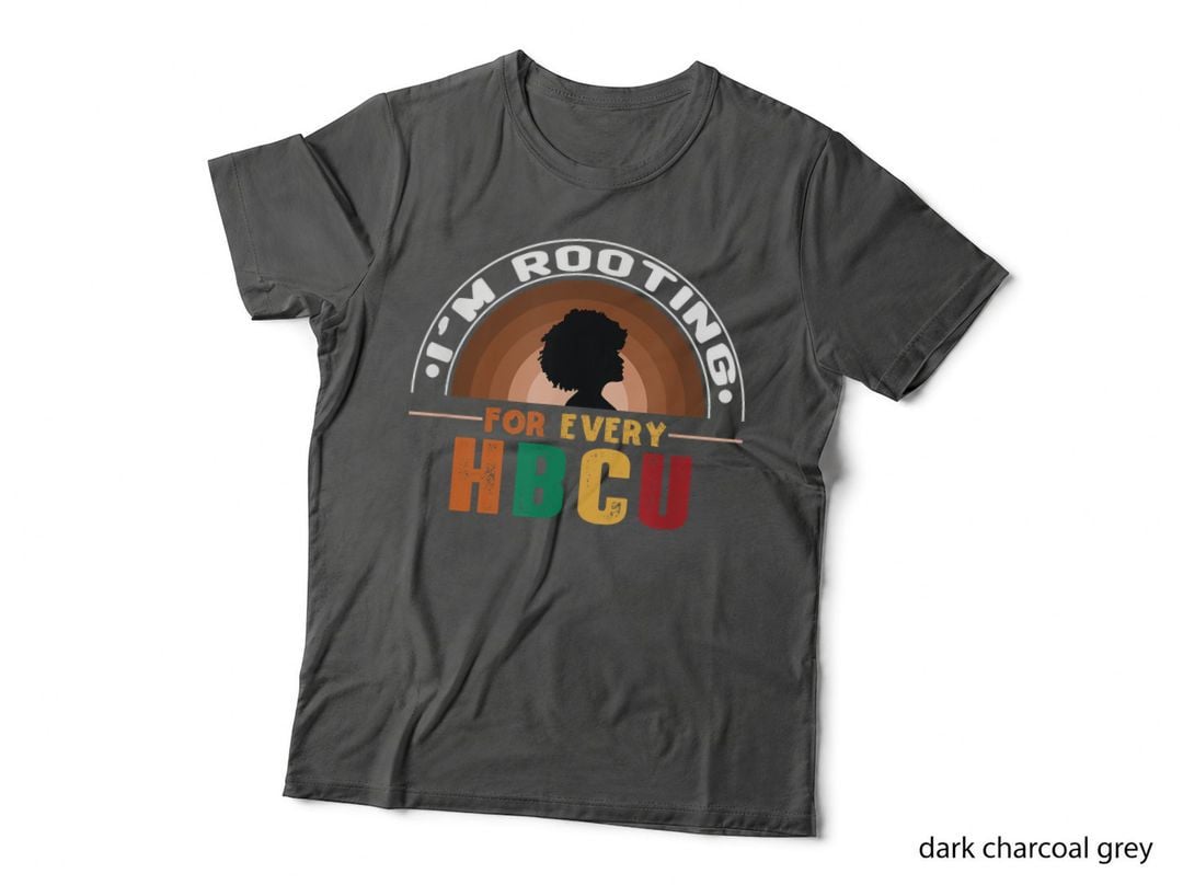 I'm Rooting for Every HBCU Black History Month Melanin Queen T-Shirt